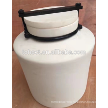 Porcelain 99--99.7% High alumina ceramic ball mill grinding jar with lid